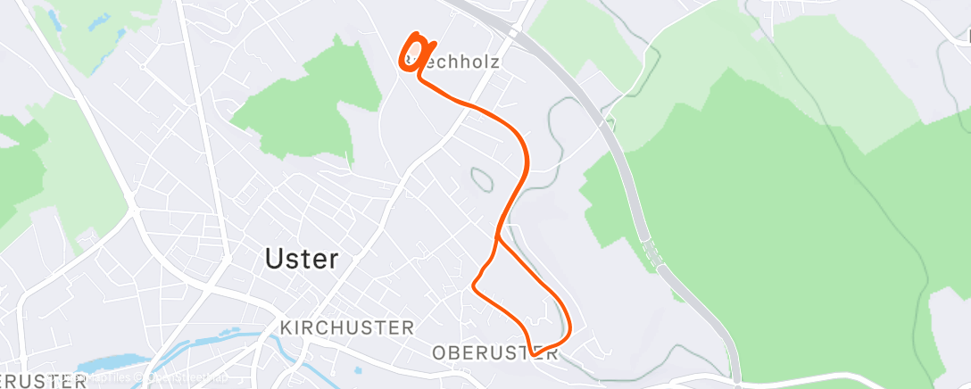 Map of the activity, LCU