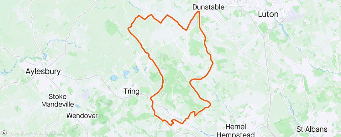 Map of the activity, Hemel Hillbuster here we come!😅