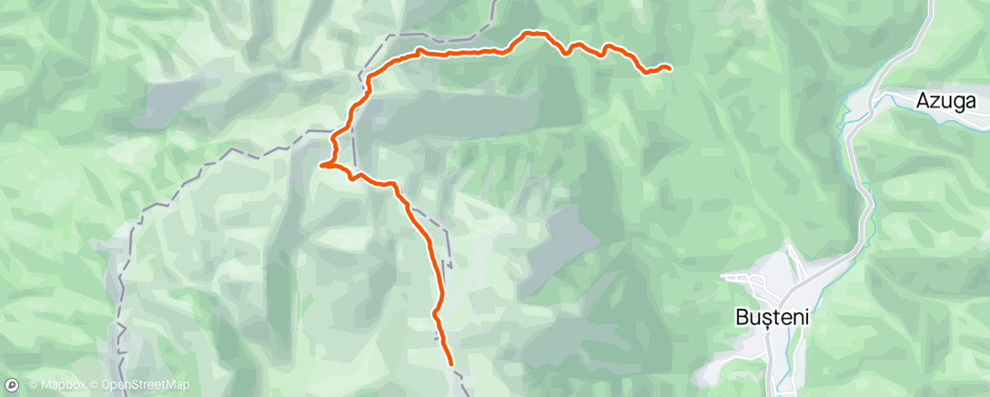 Map of the activity, Valea Morarului Ski