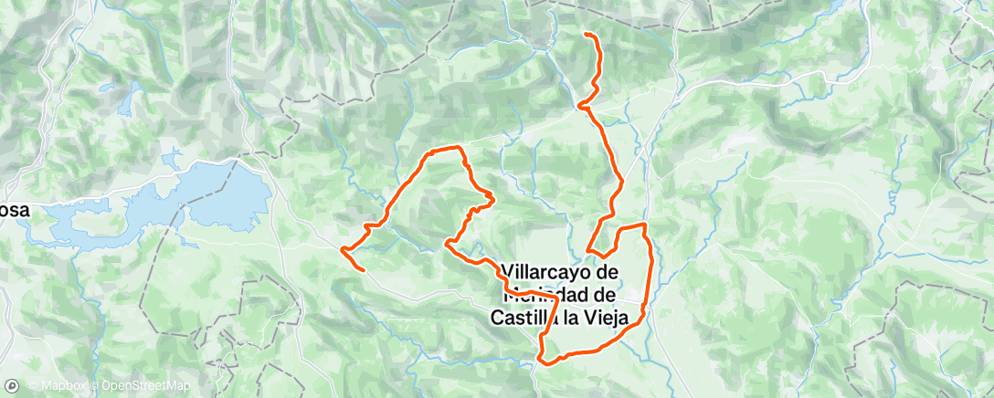 Map of the activity, Lunch Ride