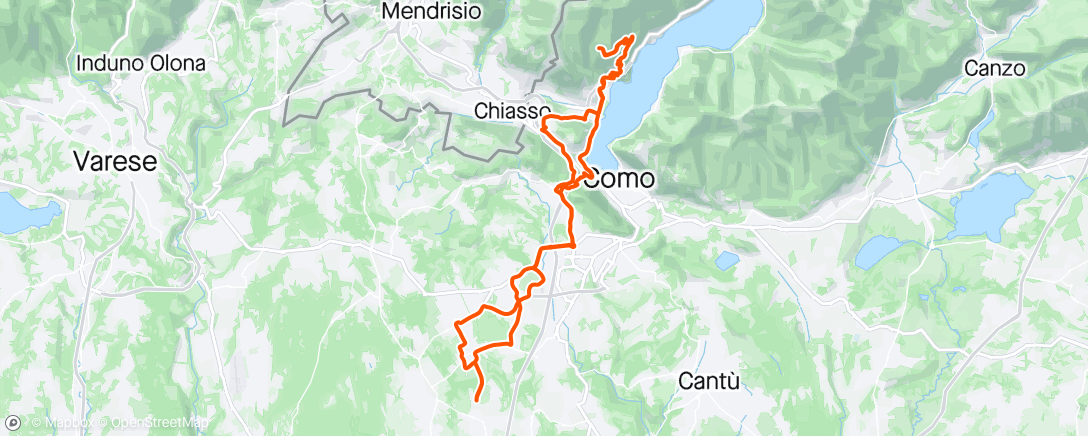 Map of the activity, Madrona Val Fresca