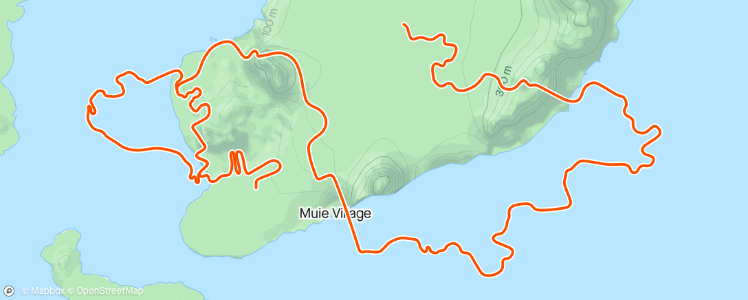 Map of the activity, Zwift - Group Ride: EZR Keeping It EZ-er (D) on Triple Flat Loops in Watopia