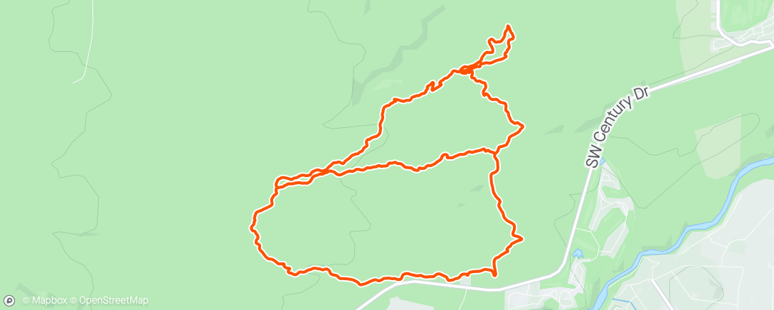 Map of the activity, Xc whips w Wes