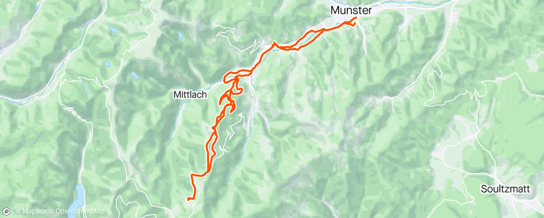 Map of the activity, La schnepfenride 🤩🔥