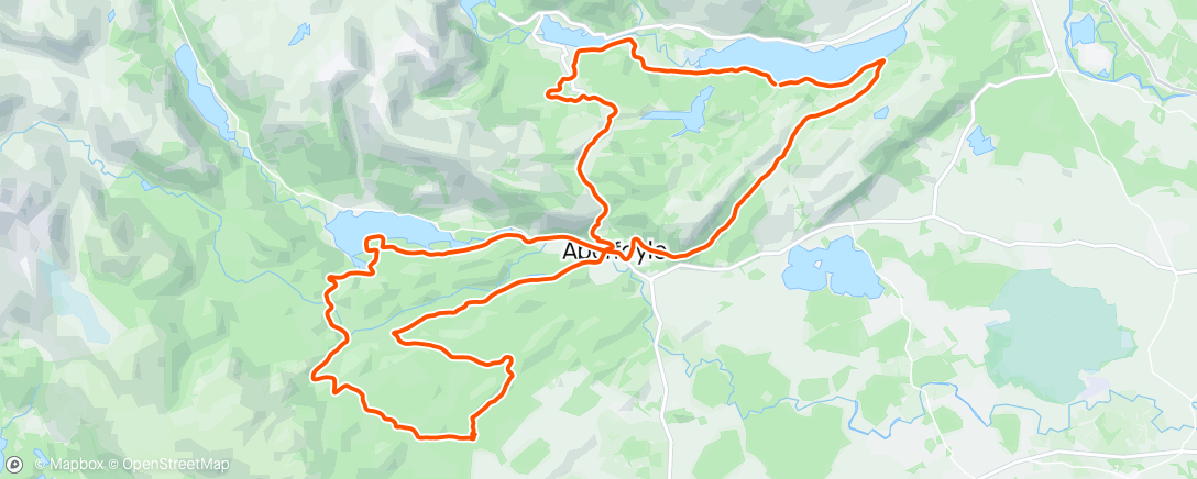 Map of the activity, More glorious gravel plus an unexpected hike-a-bike segment