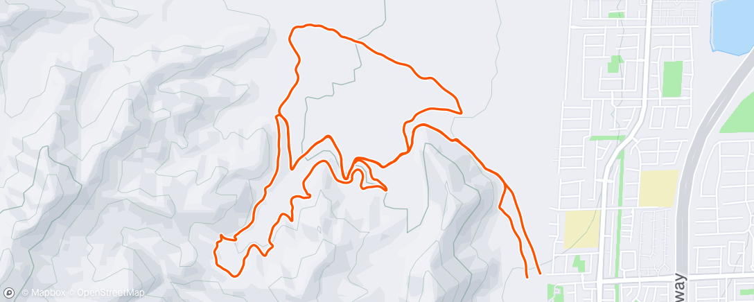 Map of the activity, Da Burbs