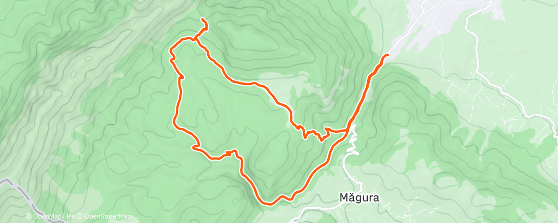 Карта физической активности (Alergare Crai)