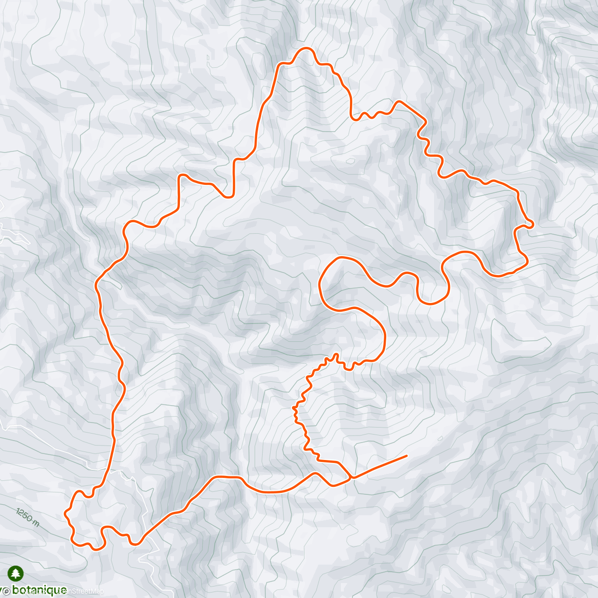 Mapa da atividade, Zwift - in France