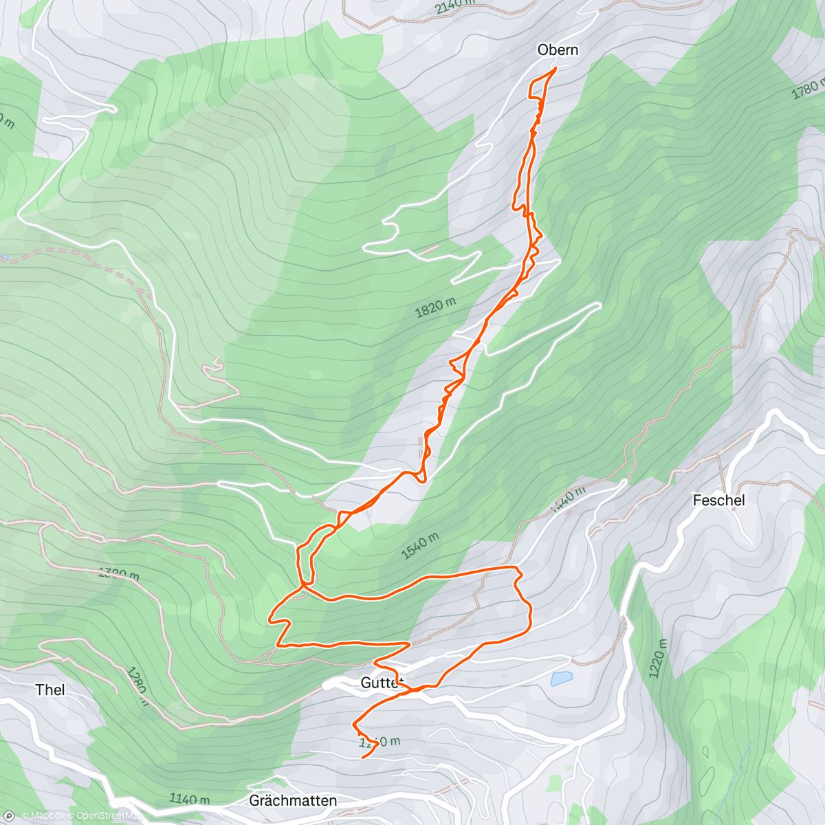 Map of the activity, Première à la maison