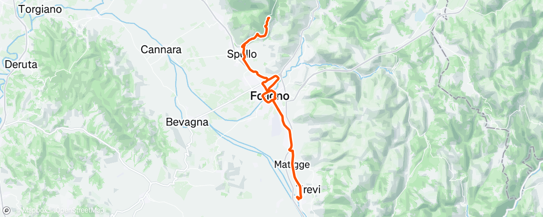 Map of the activity, Morning Ride