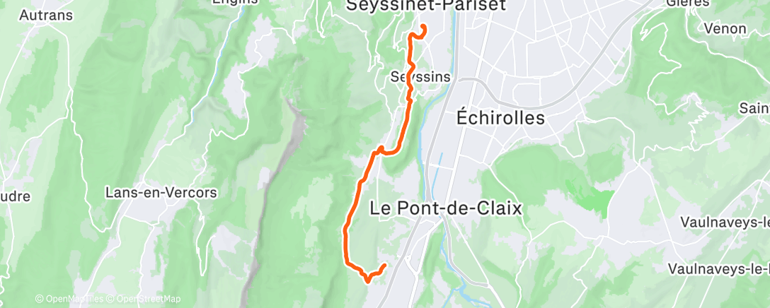 Map of the activity, Activité matinale