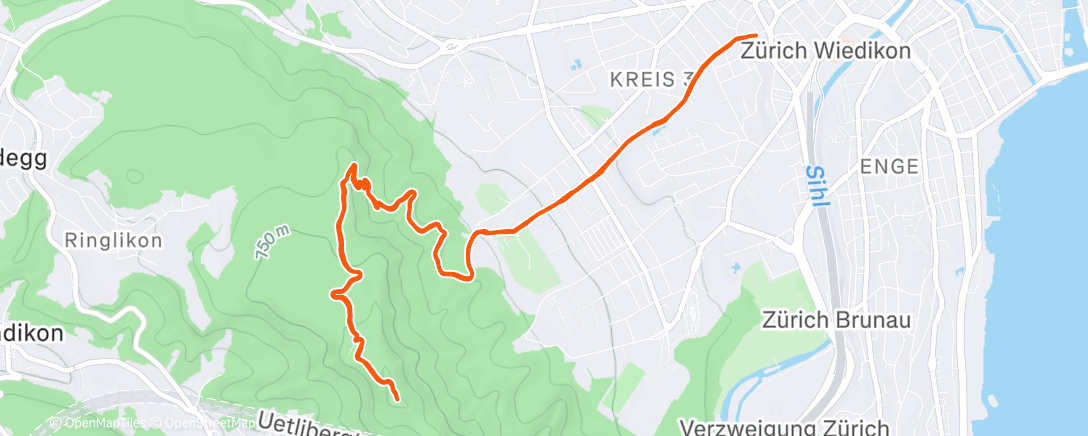 Map of the activity, Üetzgi #11