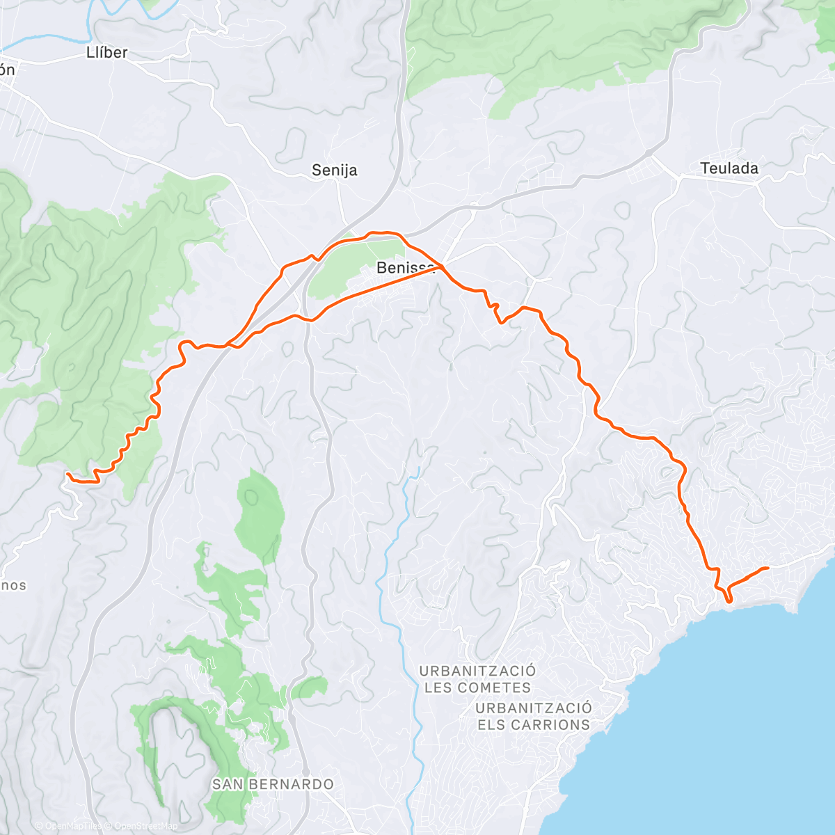 Mapa de la actividad (Hello there long time no see 😮‍💨)