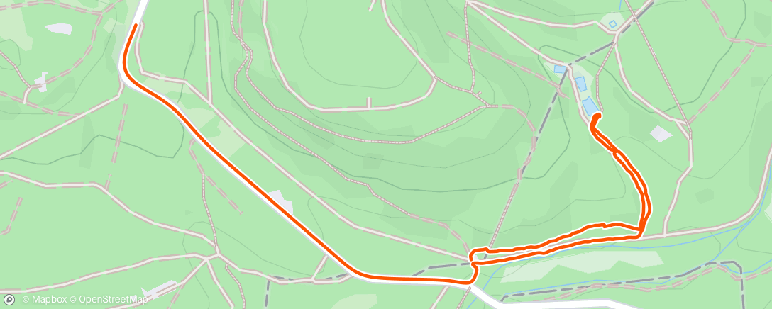 Map of the activity, Spaziergang am Nachmittag