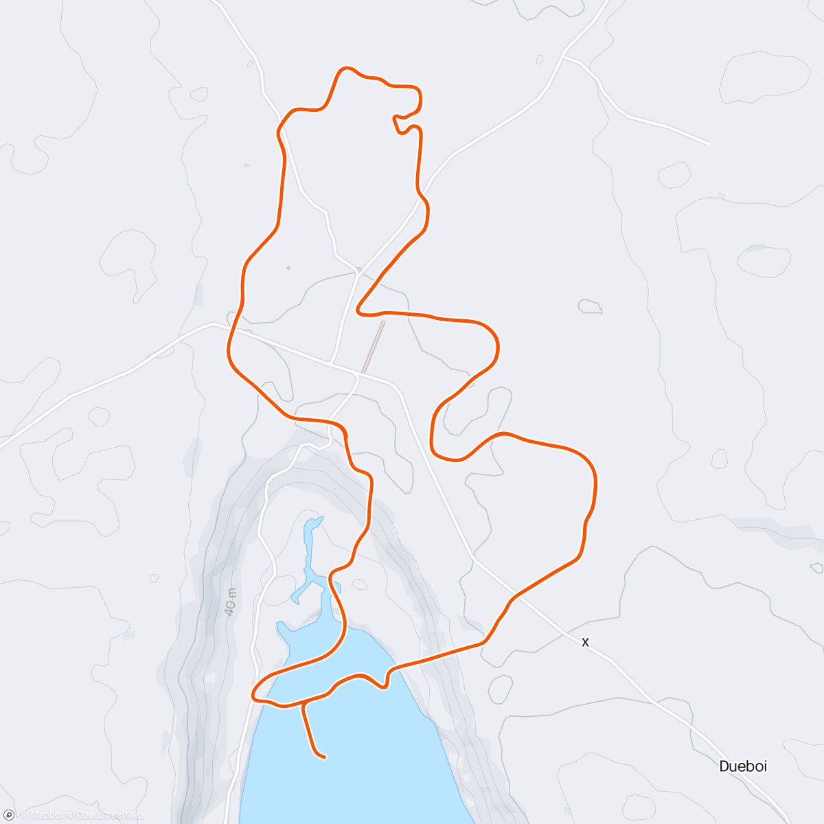 Map of the activity, Zwift - Group Ride: Major Taylor 1899 (MT1899) Whirlwind Wednesday (D) on Electric Loop in Makuri Islands