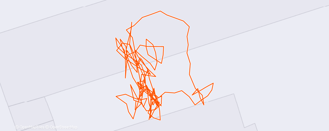 Карта физической активности (Séance de crossfit le midi)