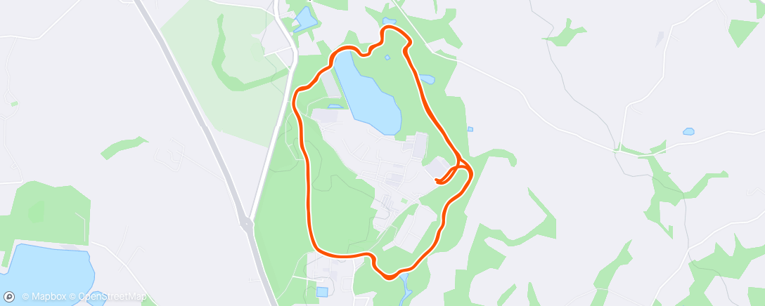 Map of the activity, Alderley Park 5 mile trail