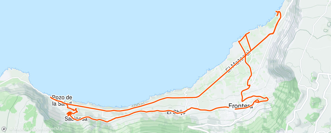 Map of the activity, Al final, Joapira