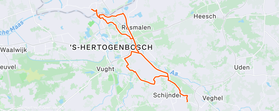 Map of the activity, Ochtendrit