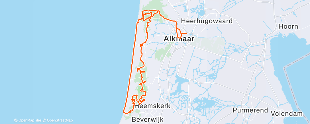 Map of the activity, NH100 2025