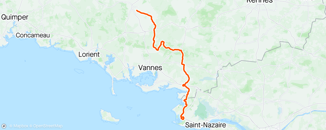 Map of the activity, Bretagne 3 ☔️ 🌧️