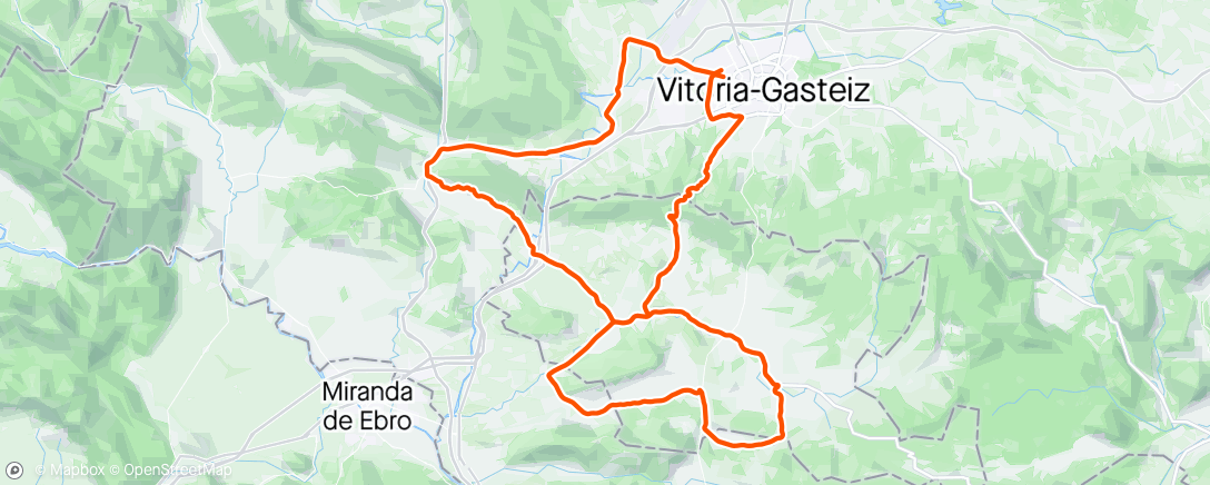 Map of the activity, Vitoriana