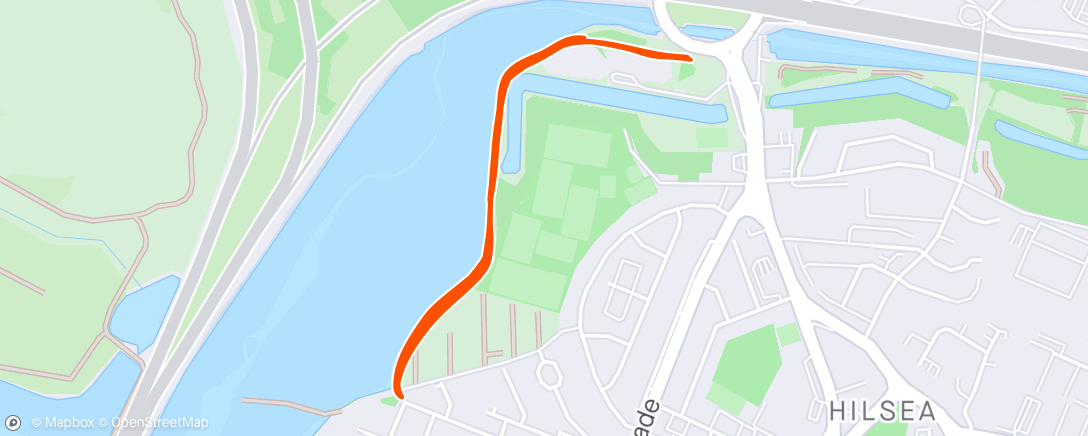Map of the activity, 2k 5x400 2k