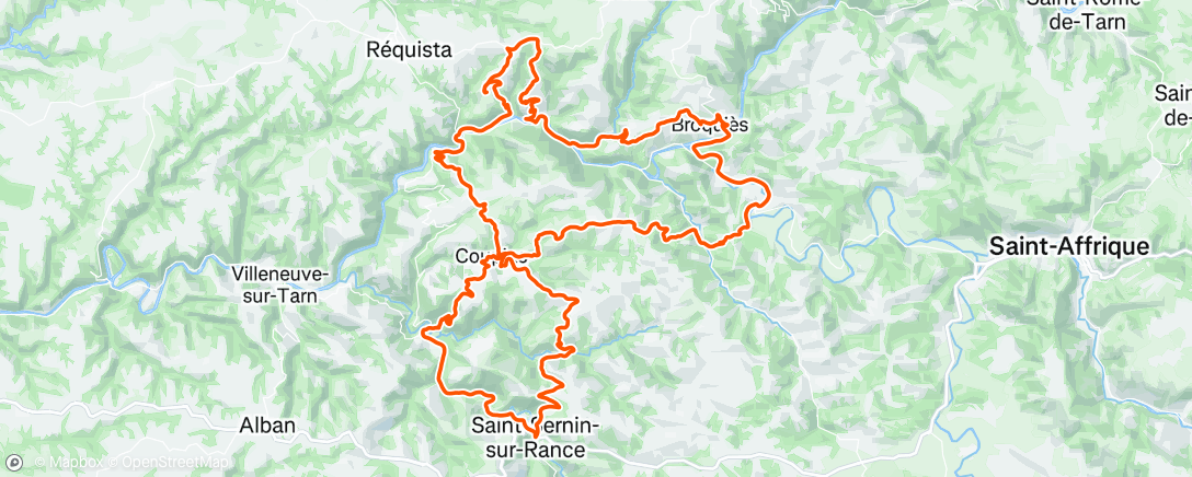 Carte de l'activité