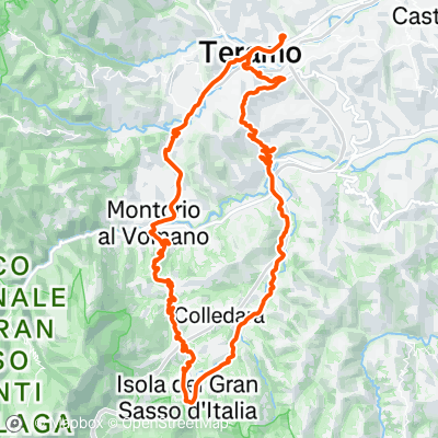 TERAMO-MONTORIO-ISOLA-MIANO-TERAMO | 63.3 km Cycling Route on Strava