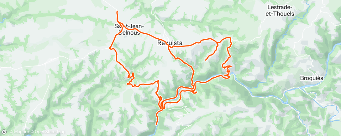 Carte de l'activité