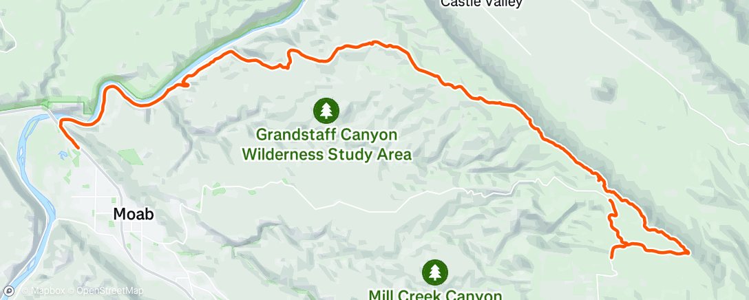 Map of the activity, Alotta the Enchilada