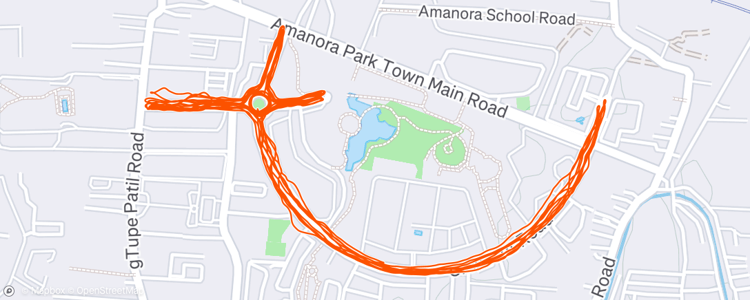 Map of the activity, 25k to end 2025