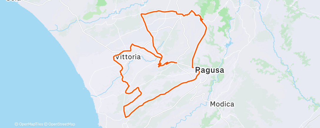 Карта физической активности (Pedalata mattutina)