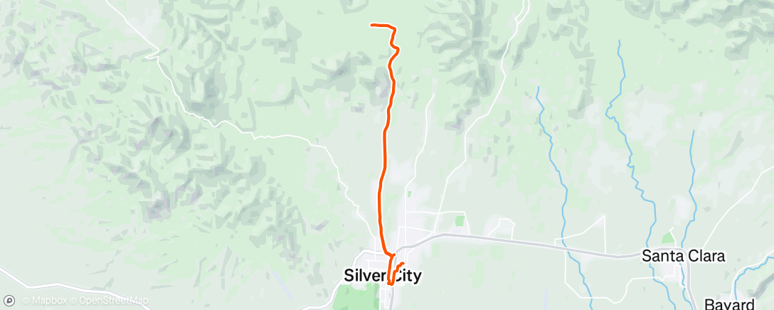 Map of the activity, Morning Ride