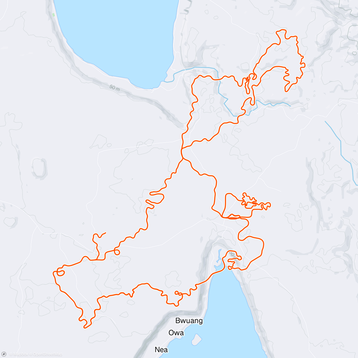 Map of the activity, Zwift World Series // Men's Open Qualifier Race 4