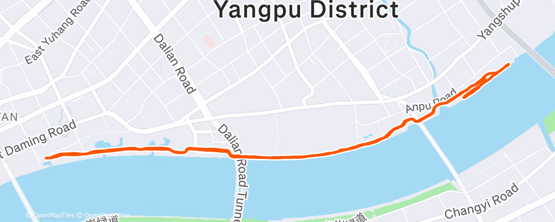 Map of the activity, Interval