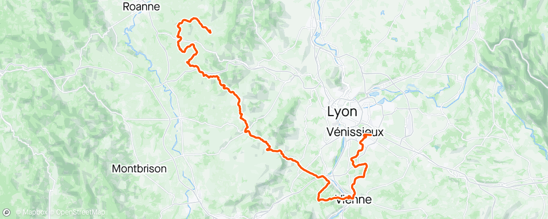 Map of the activity, Stage 5 Dauphine