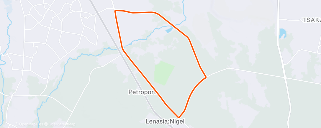 Map of the activity, Provincial champs 2025