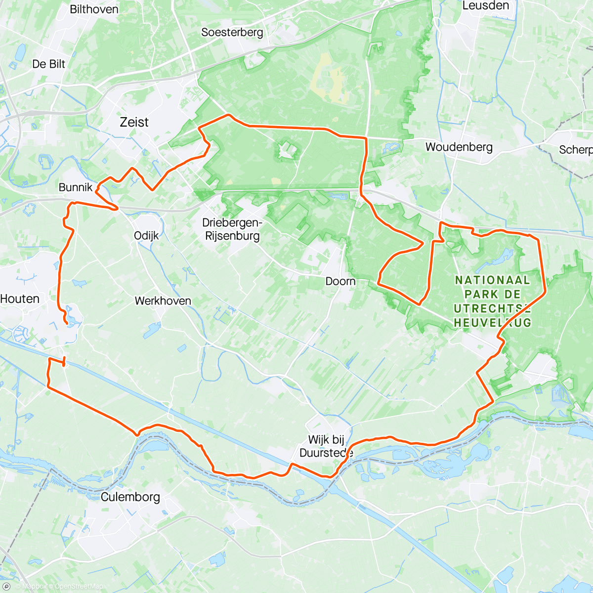 Map of the activity, Algemene beschouwing: Op het weer is vandaag niet bezuinigd.