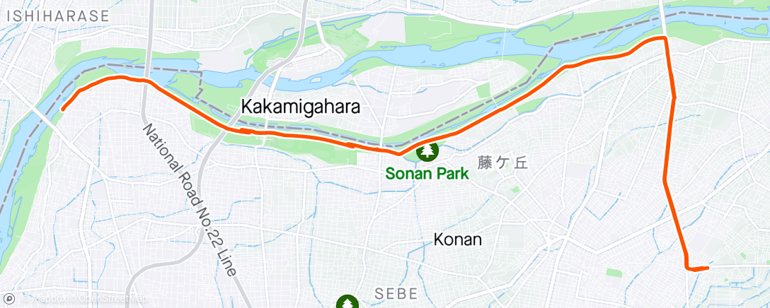 Map of the activity, キソサイ