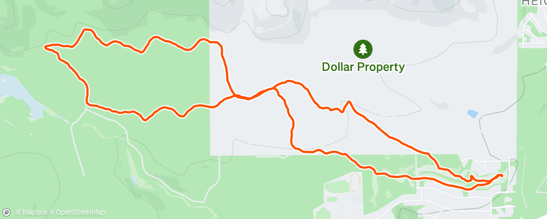Map of the activity, Traffic on 28, so I went to TXC