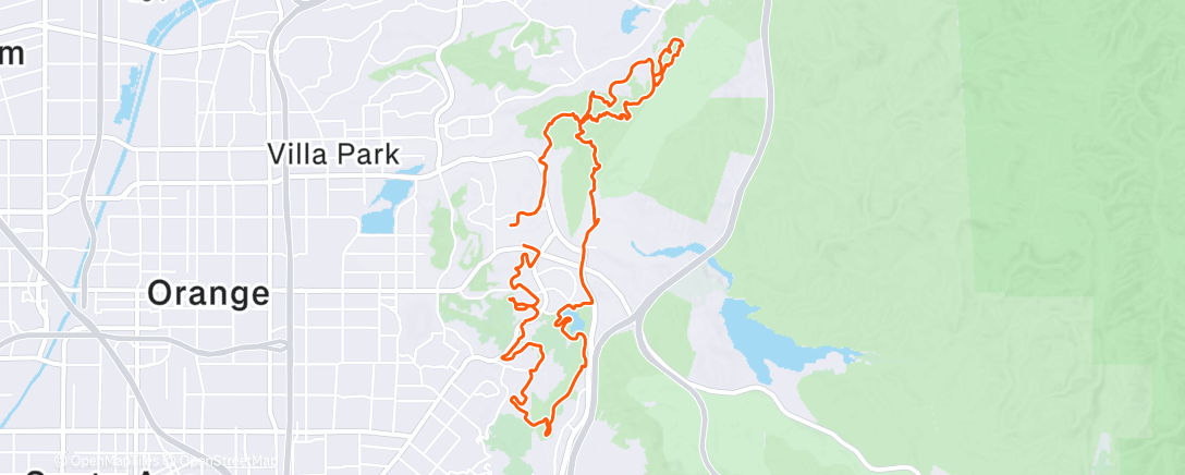 Map of the activity, No ride Sat Big ride Sunday