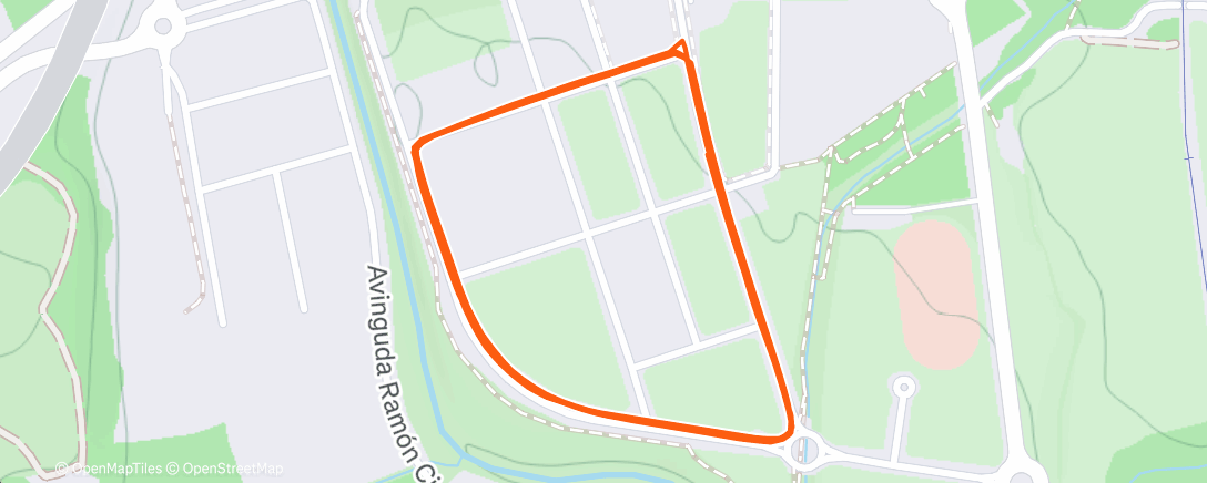 Map of the activity, 2x4000