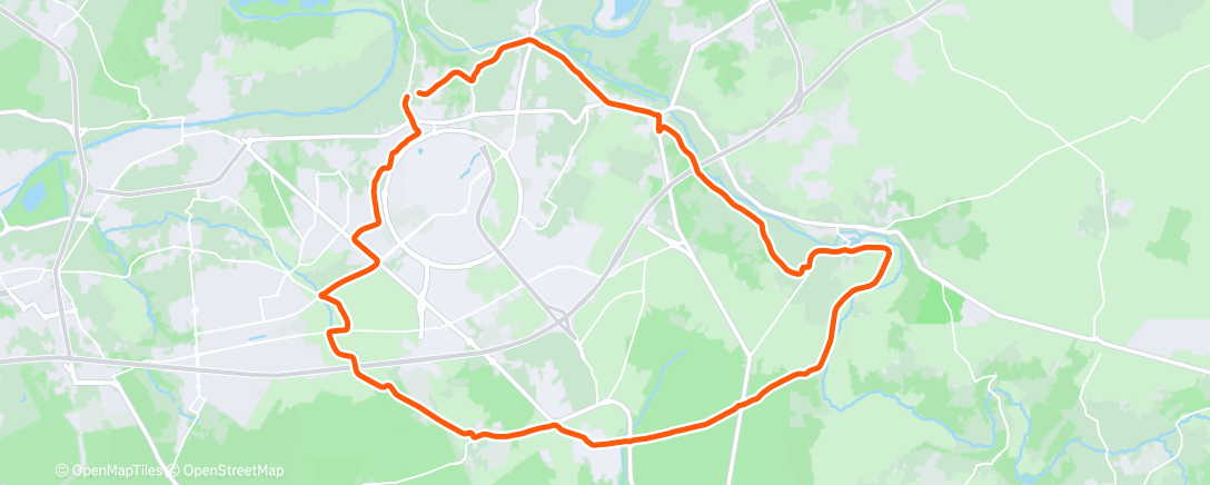 Map of the activity, Récup du week-end 🥾