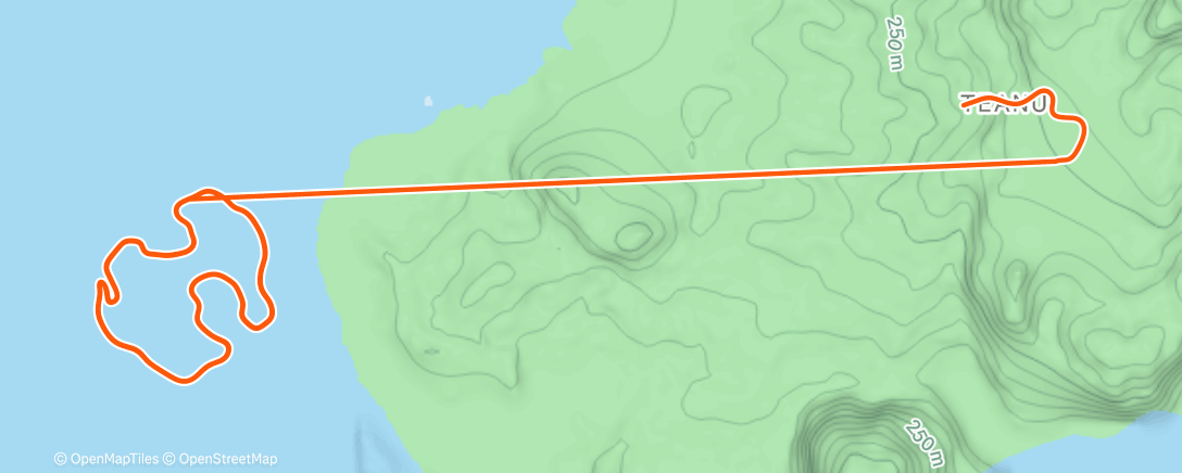 Map of the activity, Zwift - Rapha Festive 500 - Day 6