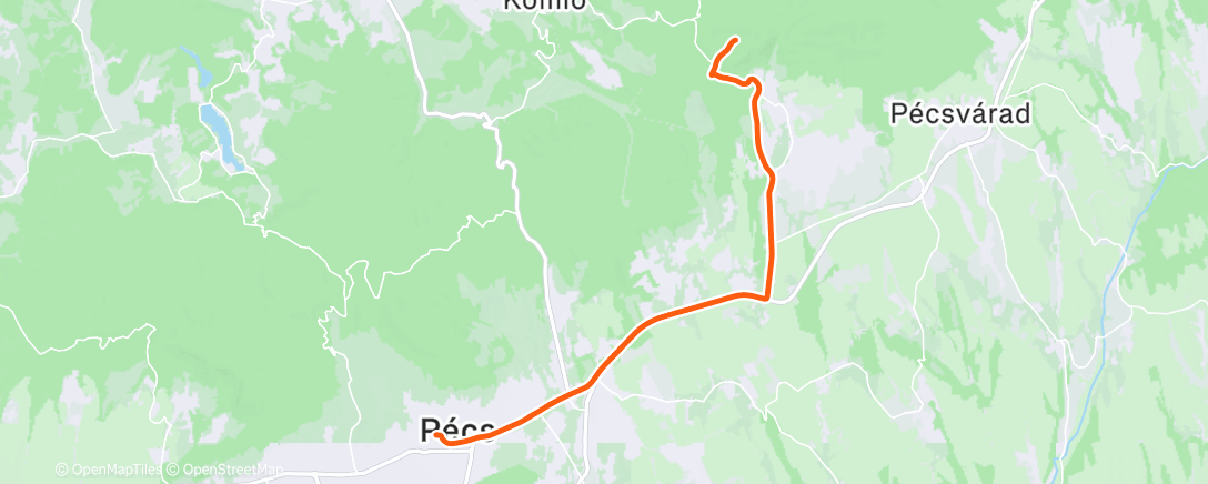 Карта физической активности (Evening Workout)