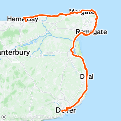 Cantii Way Day 2 P Inn to Longfield G House | 73.8 km Cycling Route on ...