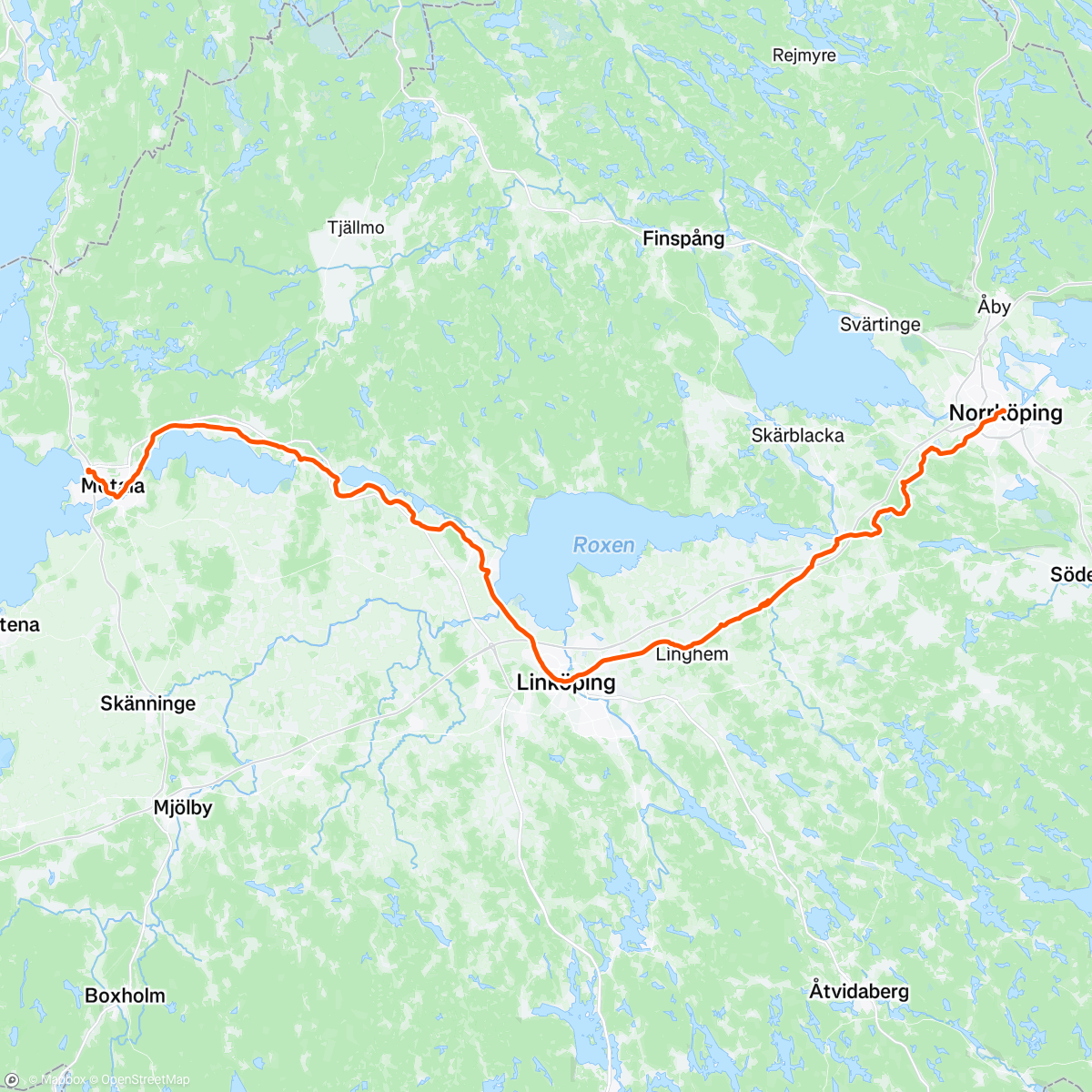 Map of the activity, 🚴🏼‍♂️🇨🇭2🇸🇪 Etappe 21