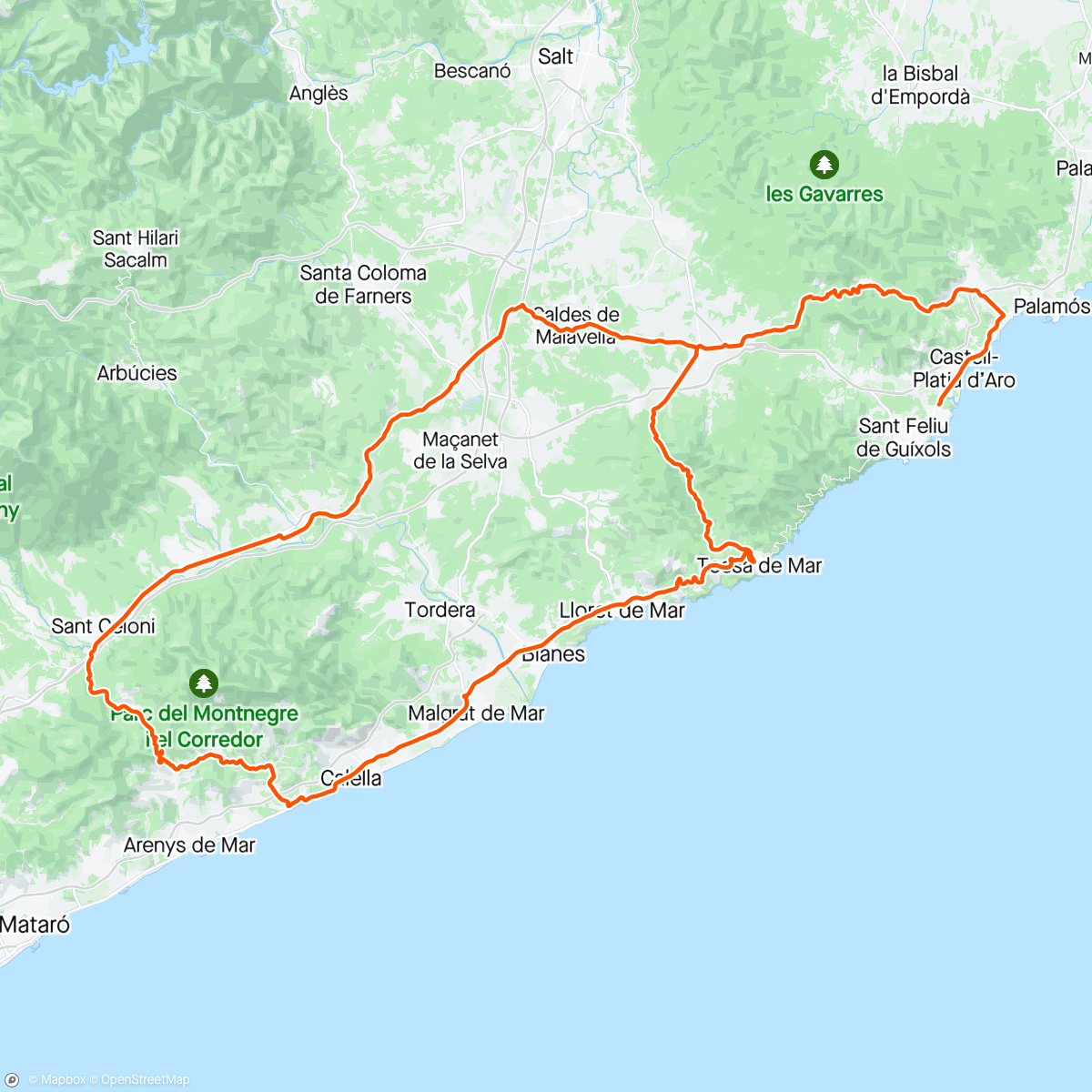 Map of the activity, Lost with a local guide