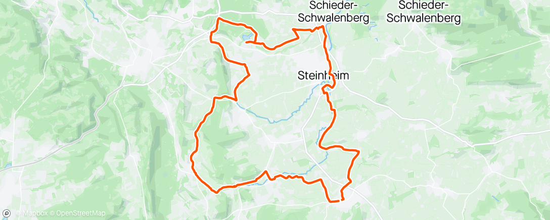 Mapa de la actividad (Mtb/gravelbike)